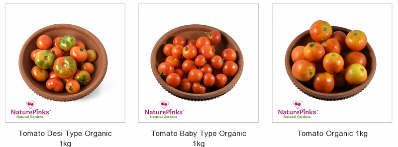 Types of tomato - natu/desi, baby, hybrid